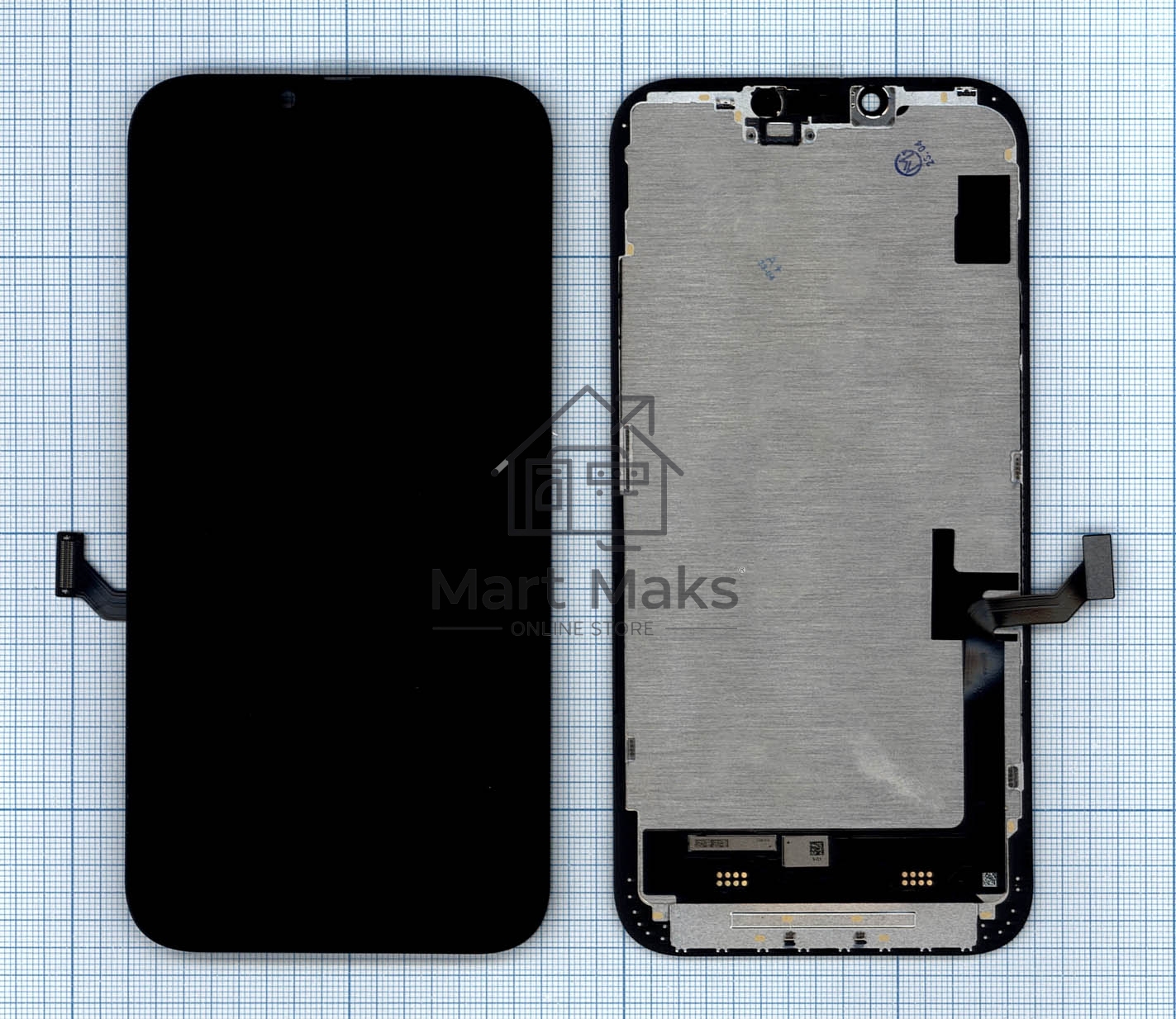 Дисплей (модуль) для Apple iPhone 14 Plus в сборе с тачскрином (TFT), черный
