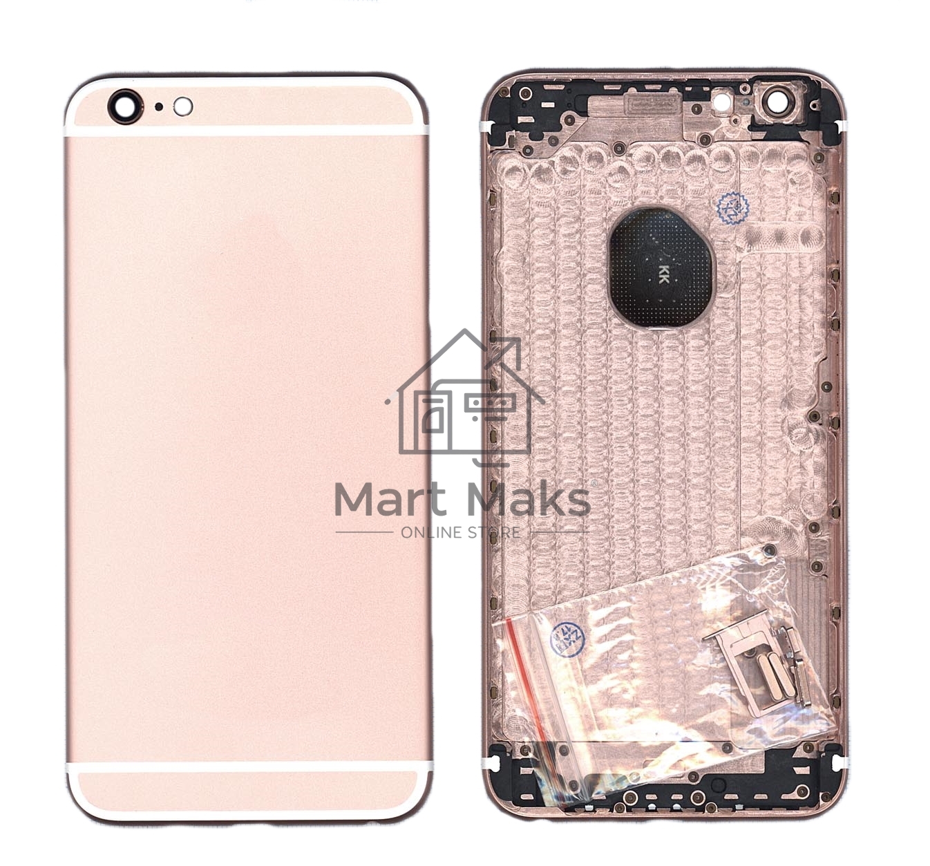 Задняя крышка для iPhone 6 Plus (5.5) розовая