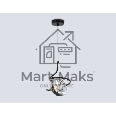 Светильник Ambrella light LH15001 BK/SM черный/дымчатый G9 max 40W D190*1400