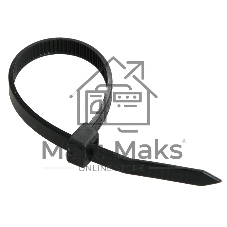 Хомут кабельный 4.8х300 нейл. черный (уп. 100 шт) IEK UHH32-D048-300-100