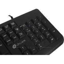 Клавиатура проводная Oklick 105M (1678092), USB, черный