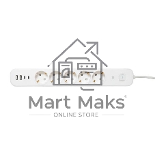 Удлинитель EKF UBA-LUX-515-TC 5х1.5 м IP20 2USB 2.4А+2type-C LUX 1.5 кв.мм