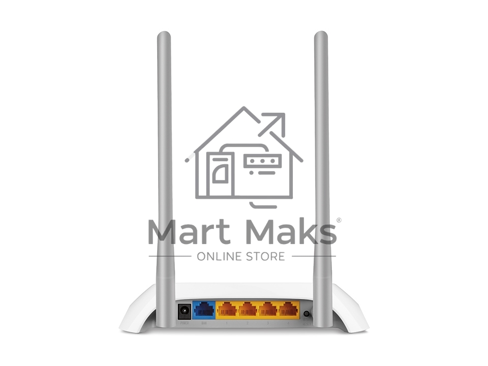Роутер беспроводной TP-Link TL-WR840N N300 10/100BASE-TX белый