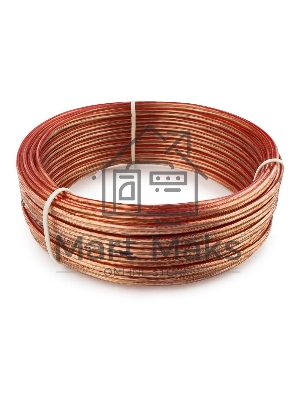 Акустический кабель Cablexpert CC-TC2x0,75-15M, прозрачный,  15 м, бухта