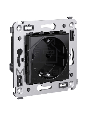 Розетка ДКС 4402003 СП 3п 2P+E Avanti 