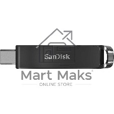 Флешка USB SanDisk CZ460 Ultra (SDCZ460-032G-G46), 32Gb, USB Type-C, R/W 150/30, черный