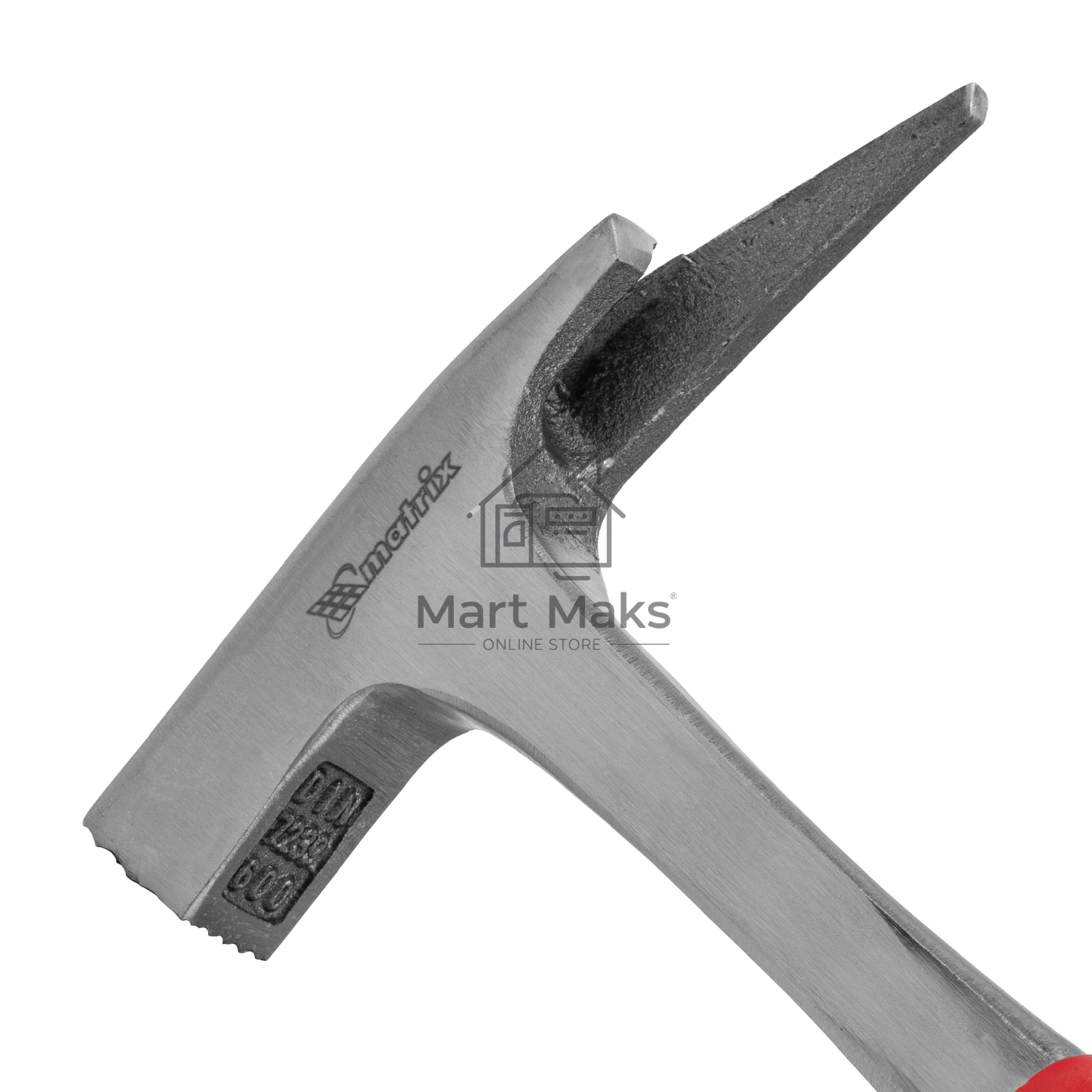 Молоток MATRIX 10620кровельщика 600г цельнометаллический двухкомпонентная рукоятка