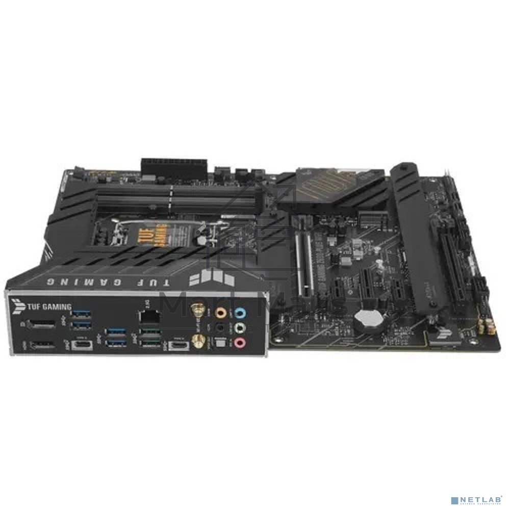Материнская плата ASUS TUF GAMING Z690-PLUS WIFI, LGA1700, Z690, 4*DDR5, DP+HDMI, CrossFireX, SATA3 + RAID, Audio, Gb LAN, USB 3.2*8, USB 2.0*2, COM*1 header (w/o cable), ATX; 90MB18V0-M0EAY0