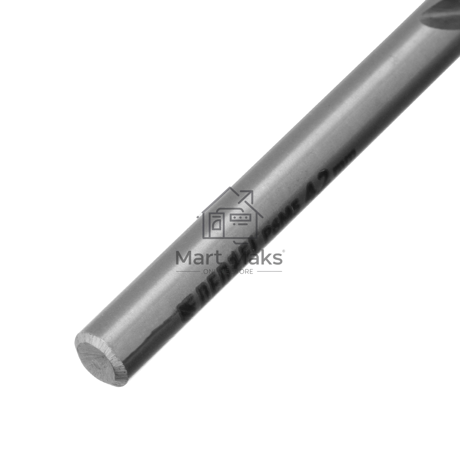 Сверло спиральное по металлу 4,2 x 75мм, Р6М5, Golden Tip Denzel