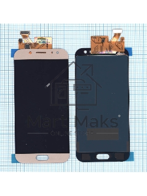 Дисплей для Samsung Galaxy J5 (2017) SM-J530F (TFT) золотой