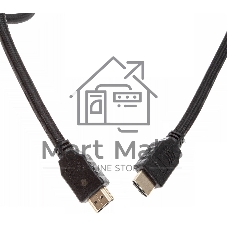 Кабель аудио-видео Cactus CS-HDMI.2-2 HDMI (m)/HDMI (m) 2м. позолоченные контакты черный