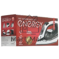 Утюг Energy EN-302 черный/белый, 2200 Вт, 22 г/мин, 300 мл