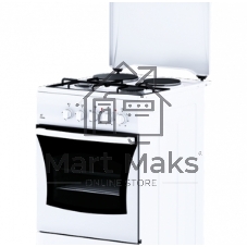 Плита комбинированная Flama RK 2211 белый, конфорок 4 шт, духовка 50 л, 50 см x 85 см x 60 см