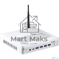 Неттоп MSI Pro DP10 A14MG-014BRU i3 14100 (3.5) UHDG 730 без ОС 2x2.5GbitEth WiFi BT 120W белый (936-B21012-014)