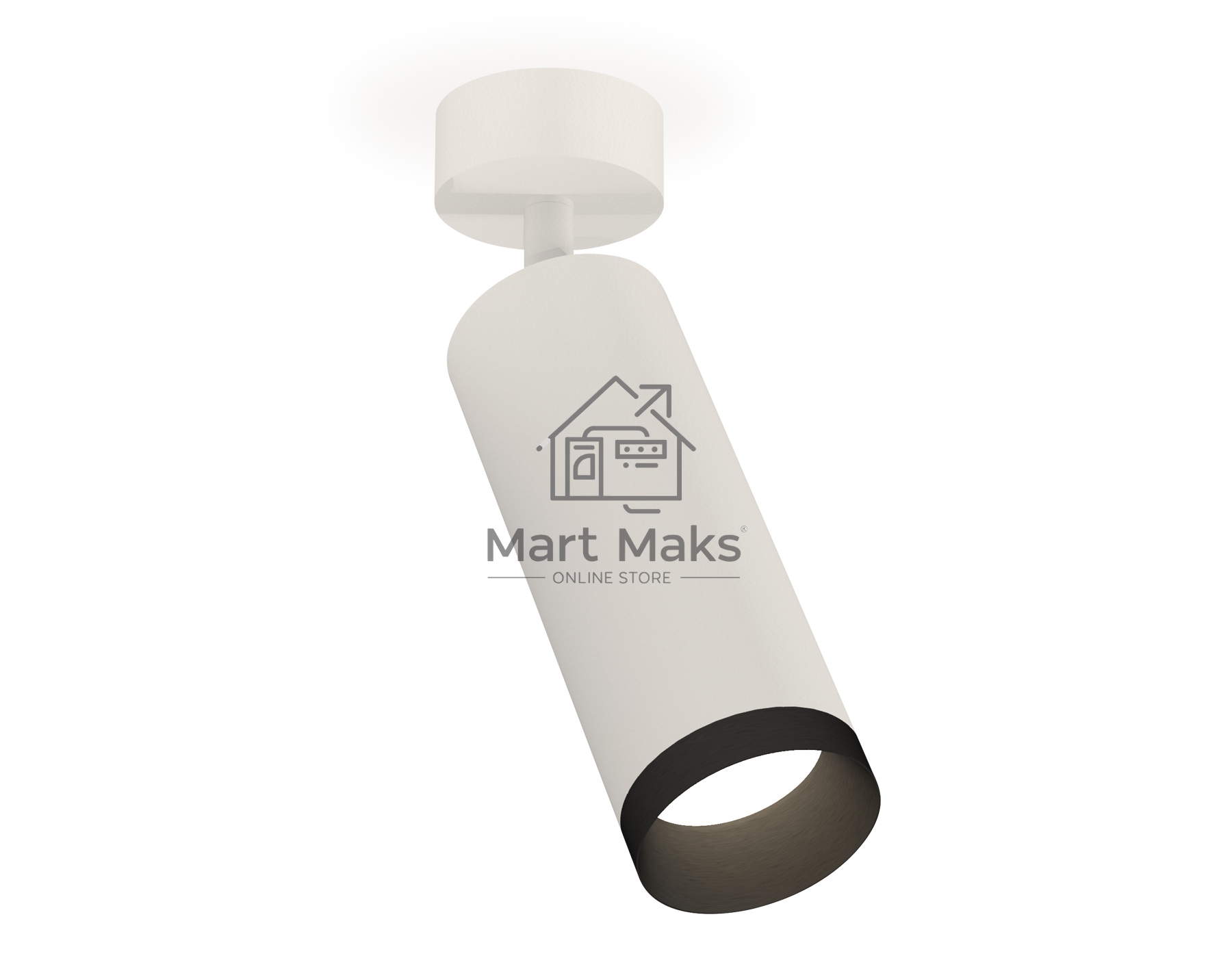 Светильник Ambrella Light XM6342002 SWH/PBK белый песок/черный полированный MR16 GU5.3 (A2202, C6342, N6131)