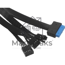 Корпус ACCORD ACC-ZA11B, Midi-Tower, чёрный