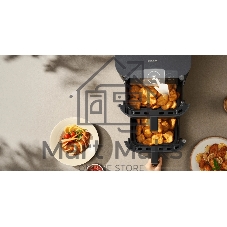 Аэрогриль Xiaomi Dual Zone Air Fryer 12L Dark Grey EU