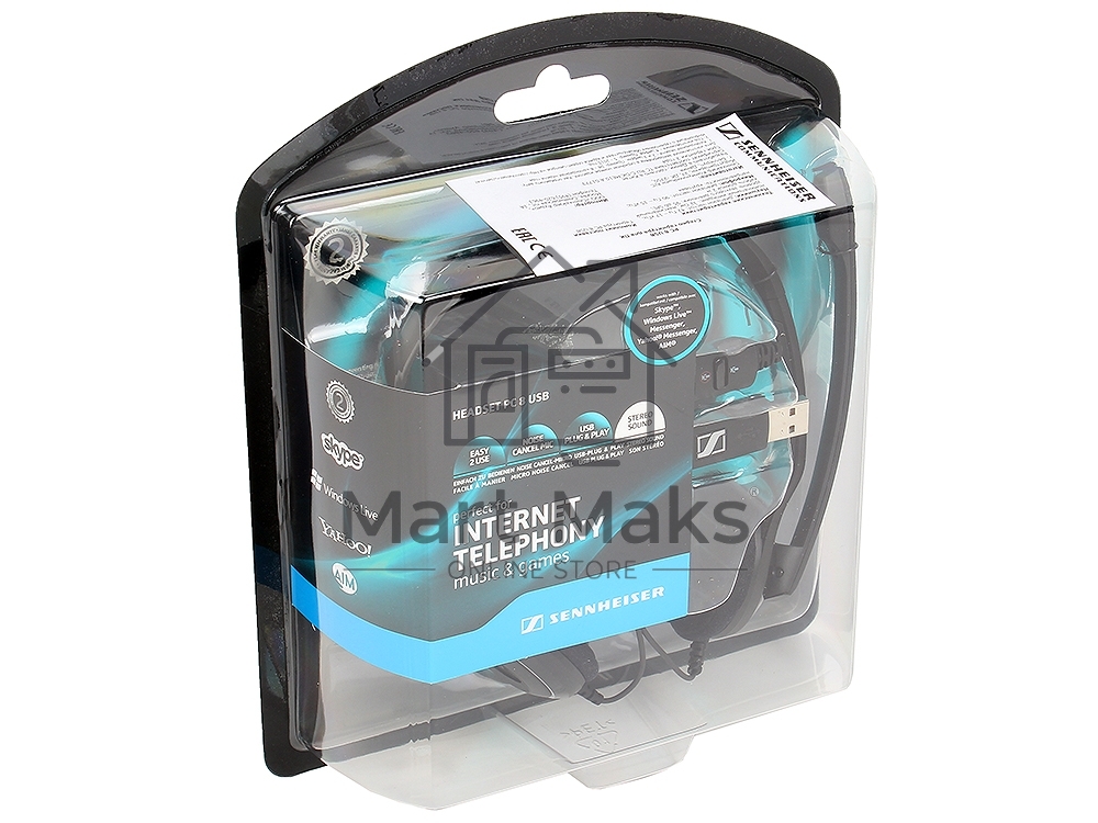 Гарнитура EPOS / Sennheiser Headset PC 8, Stereo, USB, 1000432/504197