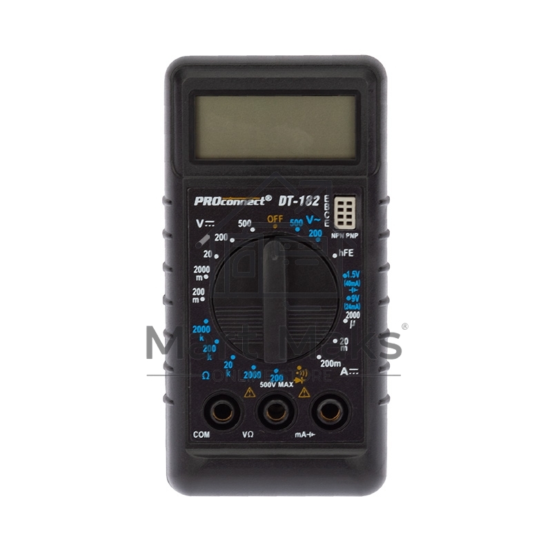 Портативный мультиметр М-182 (DT-182) PROconnect