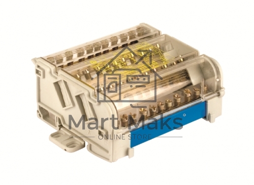 Блок распределительный 2p 5х6мм на DIN-рейку ДКС BD10072