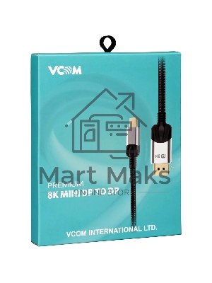 Кабель-переходник Mini DisplayPort M -> Display Port M 1.4V 1,5 м VCOM