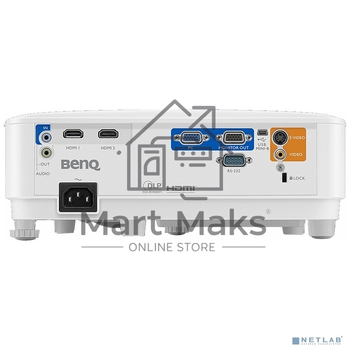 Проектор Benq MS550 DLP 3600Lm (800x600) 20000:1 ресурс лампы:5000часов 1xUSB typeB 2xHDMI 2.3кг
