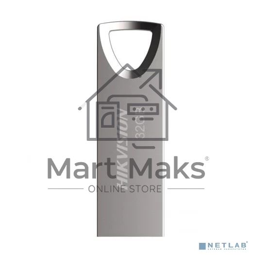 Флешка USB Hikvision 32Gb HS-USB-M200/32G USB 2.0 серебристый