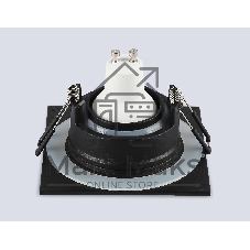 Светильник Ambrella light TN1144 BK черный IP44 GU5.3 95*95*38