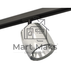Светильник Ambrella light XT1143001 PSL/SBK серебро полированное/черный песок MR16 GU5.3 (A2537, C1143, N7032)