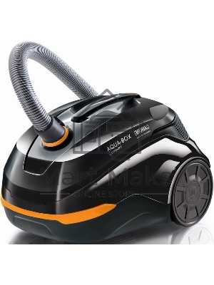 Пылесос Thomas Aqua-Box Compact черный/оранжевый 320/1600Вт уборка сухая, сбор воды, мойка воздуха, пылесборника нет