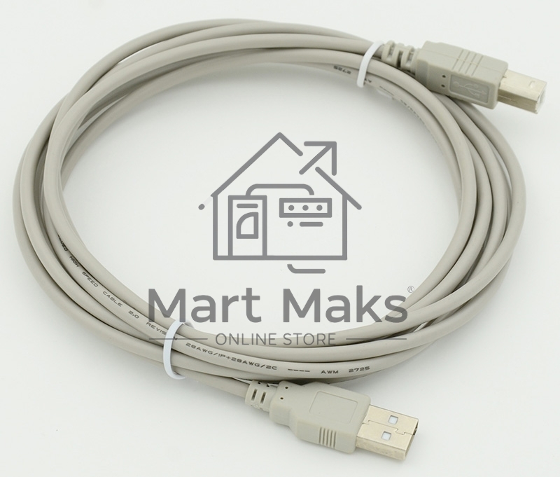 Кабель USB2.0 USB A (m)/USB B (m) 3м