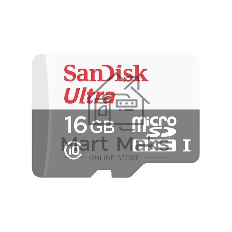 Флеш-накопитель Sandisk Ultra microSDHC 16GB 80MB/s Class 10