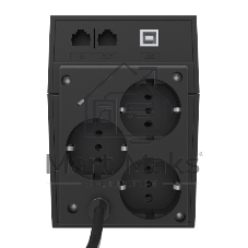 Источник бесперебойного питания Powercom Raptor RPT-600A EURO 360Вт 600ВА черный