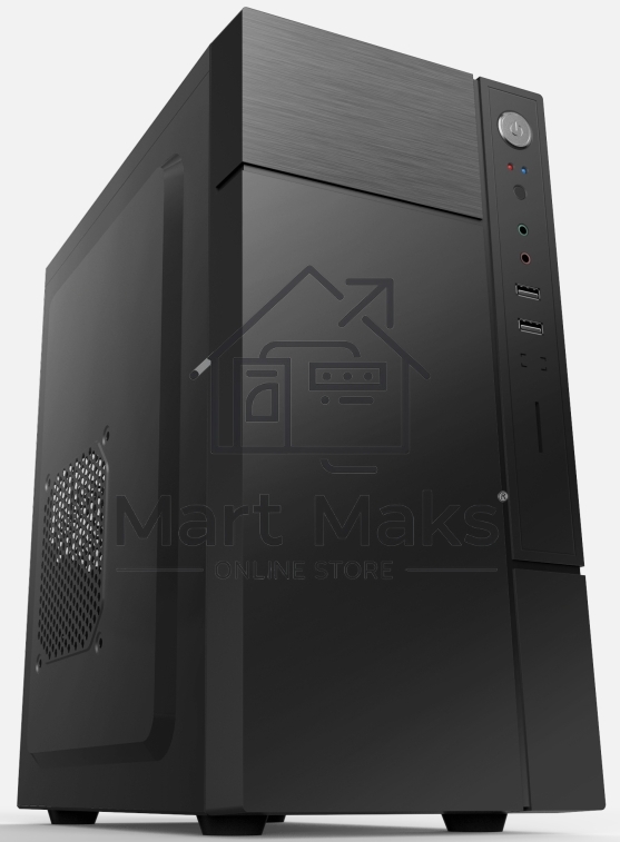 Компьютерный корпус с блоком питания 450Вт./ Case Forza mATX case, black, w/PSU 450W 12cm, w/2xUSB2.0, w/pwr cord, w/o FAN