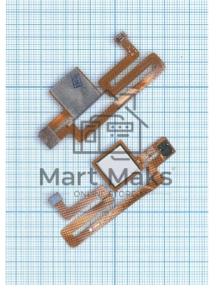 Шлейф со сканером отпечатка пальца для Xiaomi Mi Max серебристый Шлейф со сканером отпечатка пальца для Xiaomi Mi Max серебристый
