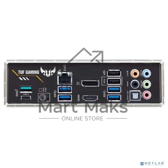 Материнская плата ASUS TUF GAMING B550-PLUS, AM4, AMD B550, 4xDDR4, 6xSATA, 2xM.2, 1xPCIe 4.0 x16, 1xPCIe 3.0 x16, 3xPCIe x1, 1xHDMI, 1xDP, 1x 2.5Gb LAN, 4xUSB-A 3.2 Gen 1, 1xUSB-A 3.2 Gen 2, 2xUSB-A 2.0, 1xUSB-C 3.2 Gen 2, 5x3.5 мм, 7.1, ATX