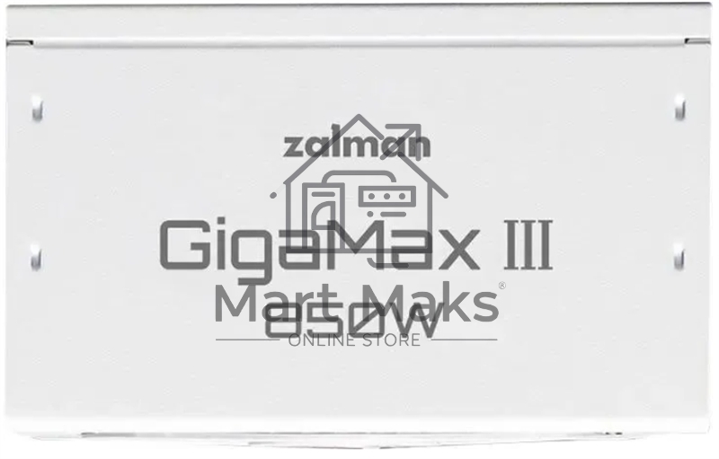 Блок питания Zalman GigaMax III 850W, 850Вт, 80+ Bronze, 120мм, модульный, белый
