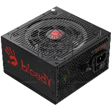 Блок питания Bloody BD-PS750G, 750Вт, 80 PLUS Gold, 120мм, модульный, черный