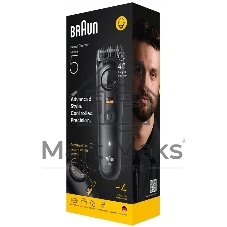 Триммер Braun BT5520 черный (насадок в компл:3шт)