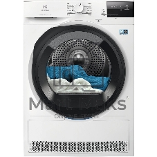 Сушильная машина Electrolux EW7D285UE белый, 8 кг, сушка - конденсационная (тепловой насос), программ - 12, 59.6 x 85 x 63.6 см (пан.англ.)