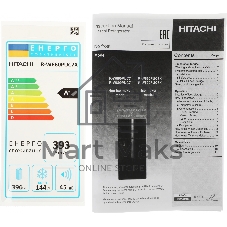 Холодильник Hitachi R-W660PUC7X GC шампань стекло двухкамерный 396/144л морозилка сверху, No Frost, Side by Side