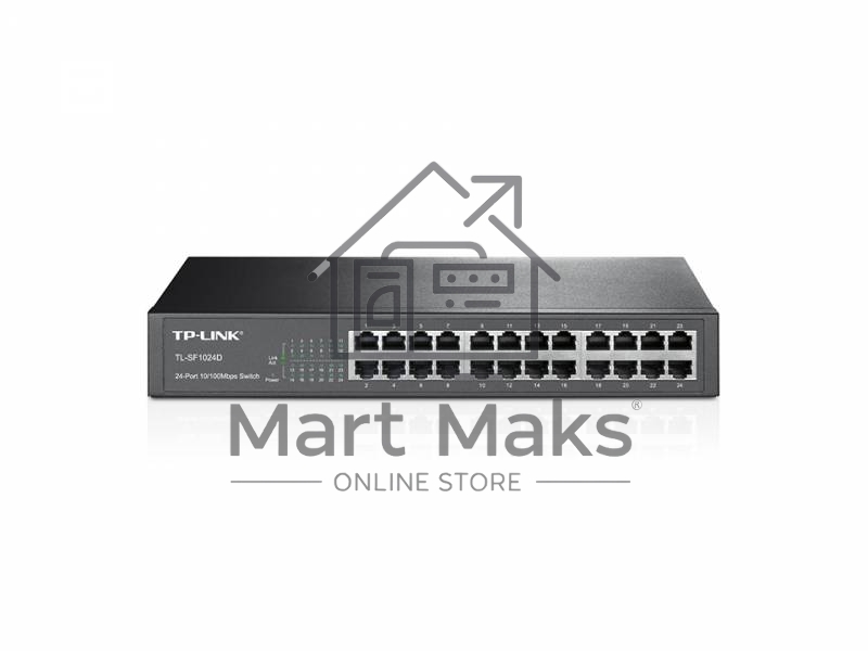 Коммутатор TP-Link SMB TL-SF1024D Коммутатор 24-port 10/100M Switch