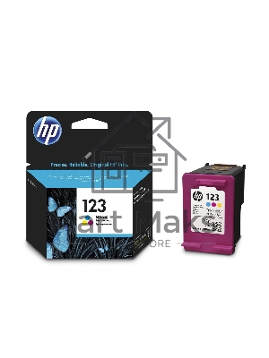 Картридж струйный HP 123 F6V16AE многоцветный, 100 стр., для HP DJ 2130