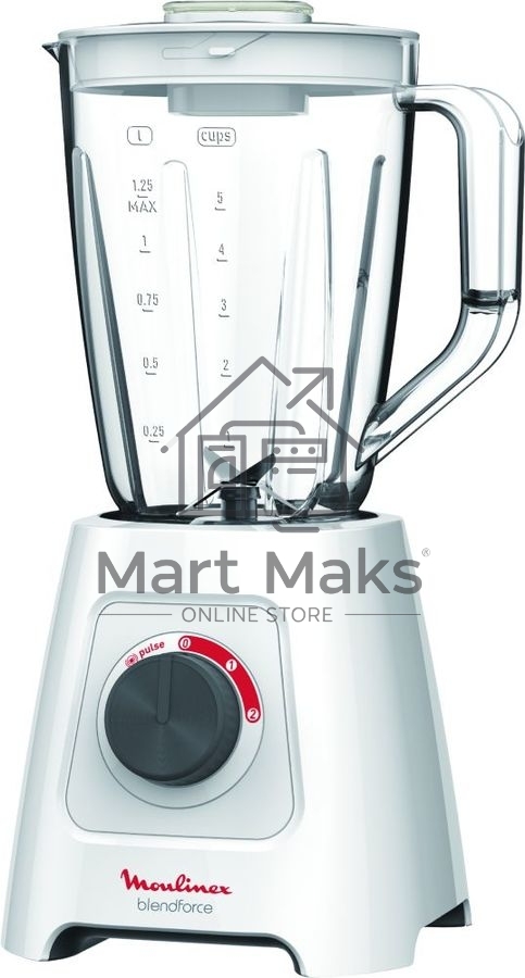 Блендер стационарный Moulinex LM420110 400Вт белый