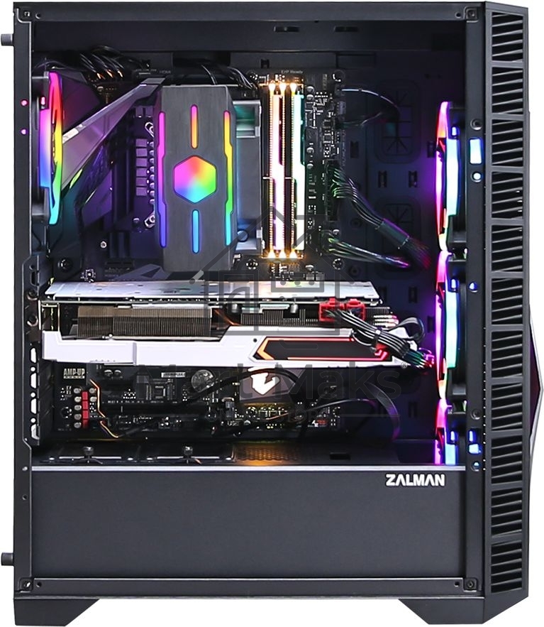Компьютерный корпус MIDITOWER ATX W/O PSU Z3 ICEBERG BLACK ZALMAN ( без БП )