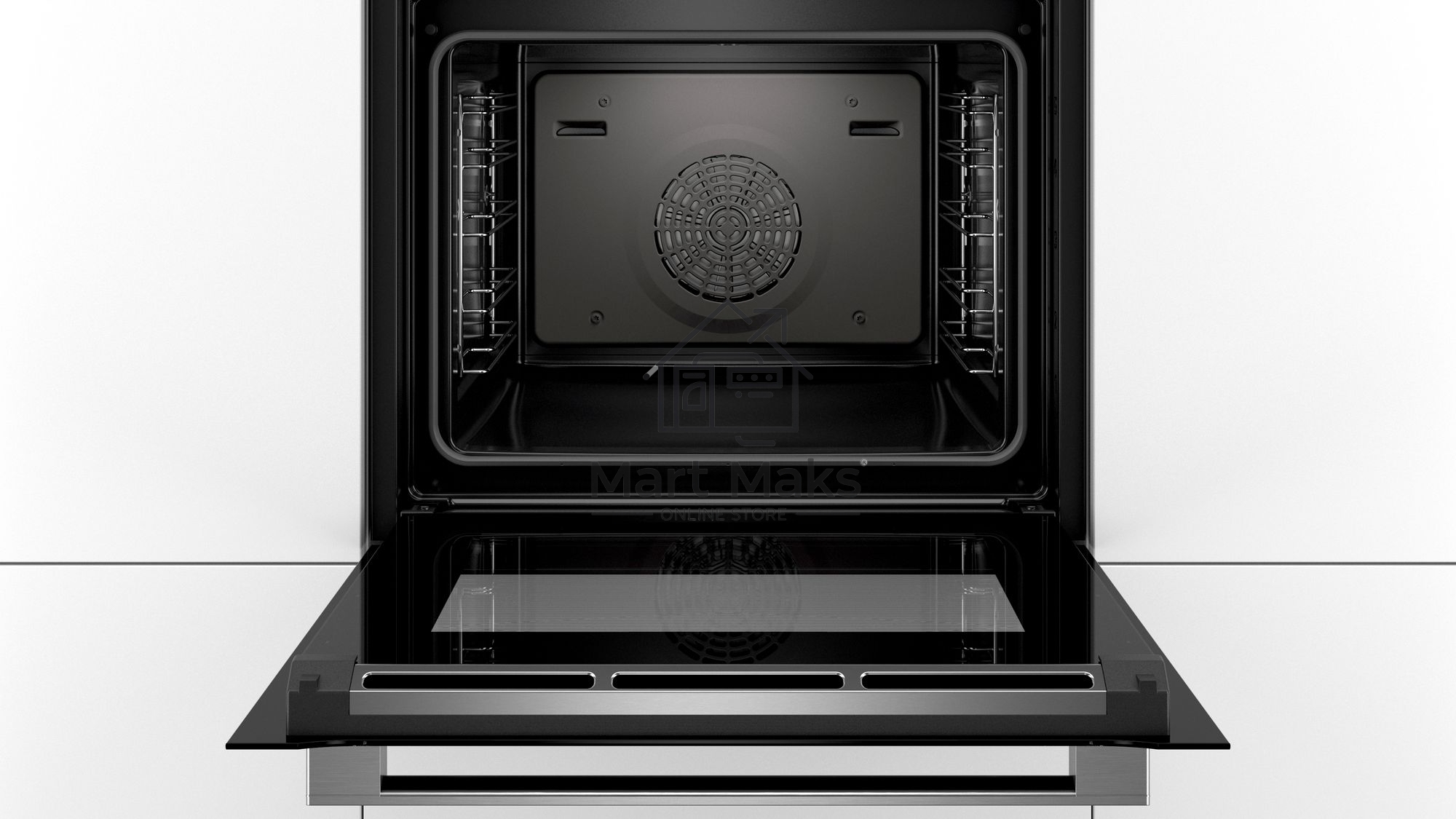 Духовой шкаф электрический Bosch HBG634BW1 белый, встраиваемый
