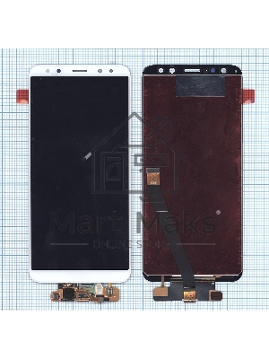 Дисплей для Huawei Nova 2i, Mate 10 Lite белый