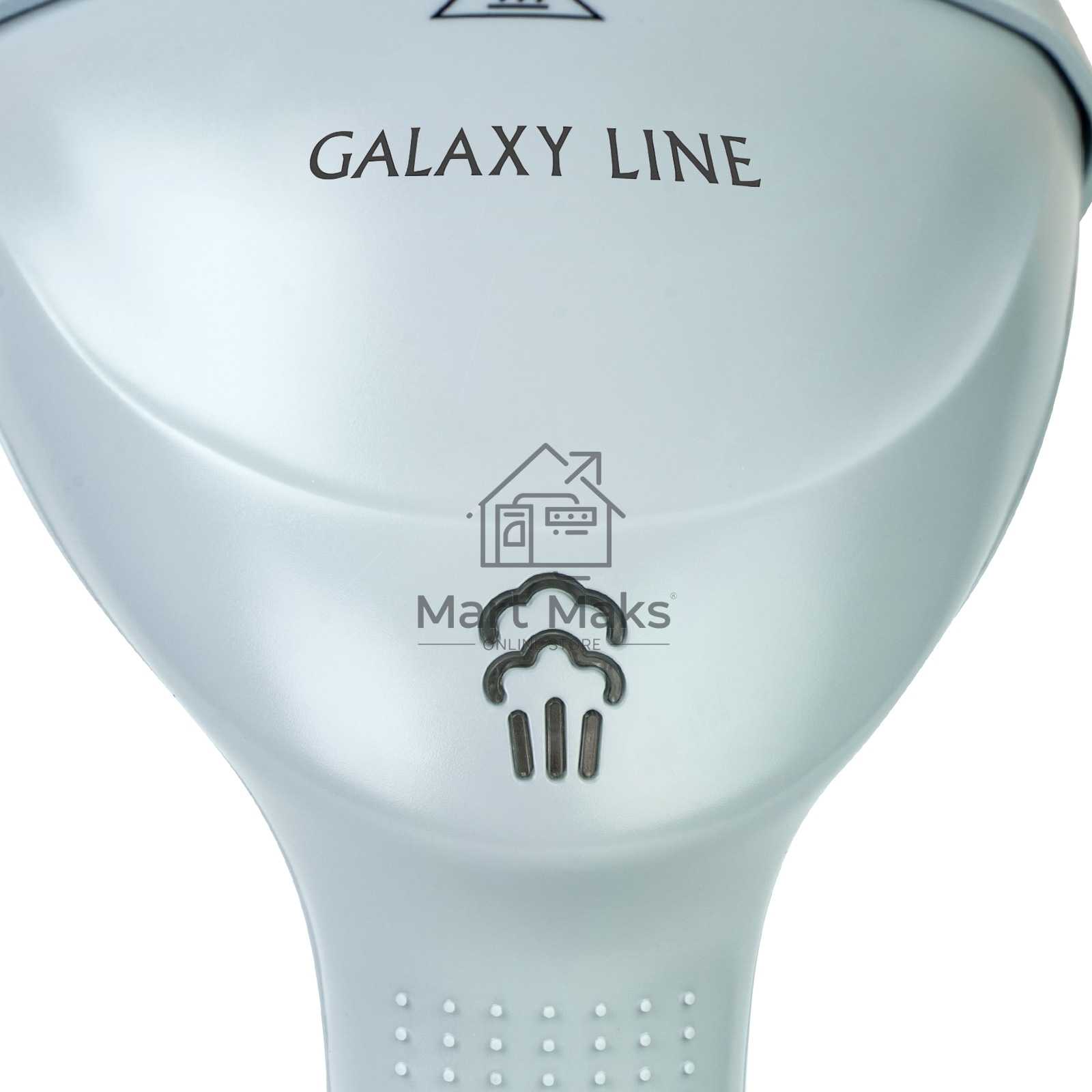 Отпариватель Galaxy Line GL 6193, голубой, ручной, 1100 Вт, постоянная подача пара до 25 г/мин