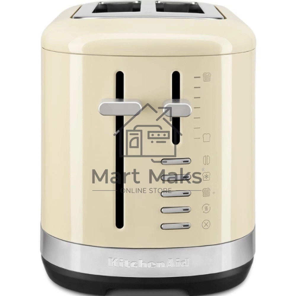 Тостер KitchenAid 5KMT2109EAC, кремовый, на 2 тоста