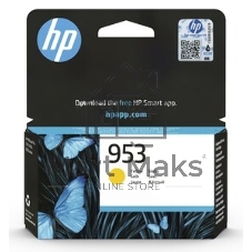 Картридж струйный HP 953 F6U14AE желтый для HP OJP 8710/8715/8720/8730/8210/8725 (700 стр.)
